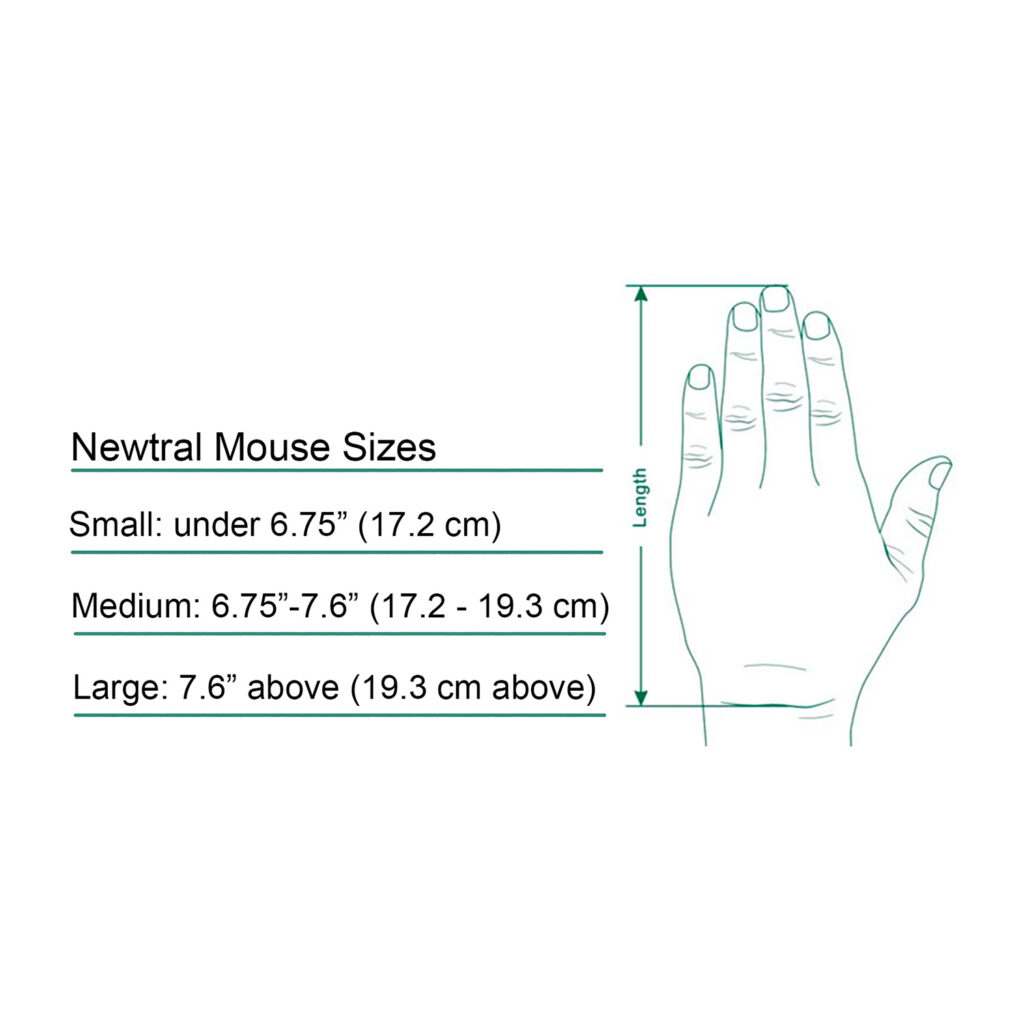 Programmable Ergonomic Mouse NEWTRAL 3, Wireless, left