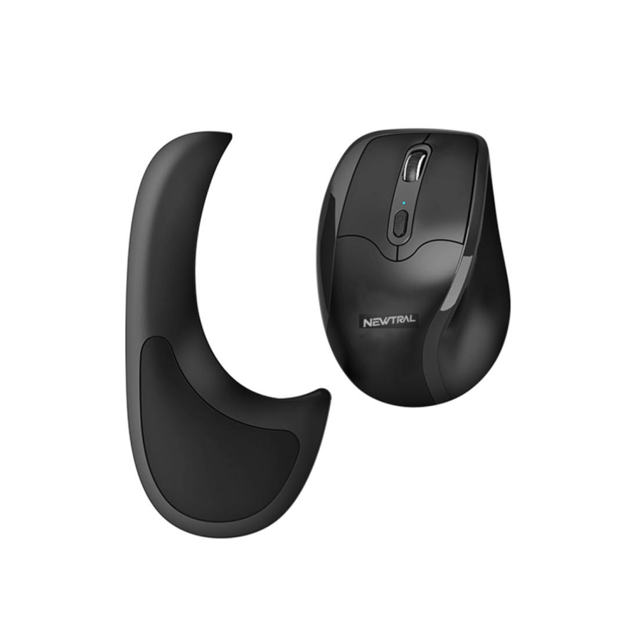 Ohjelmoitava ergonominen puolipystyhiiri NEWTRAL 3, vas.